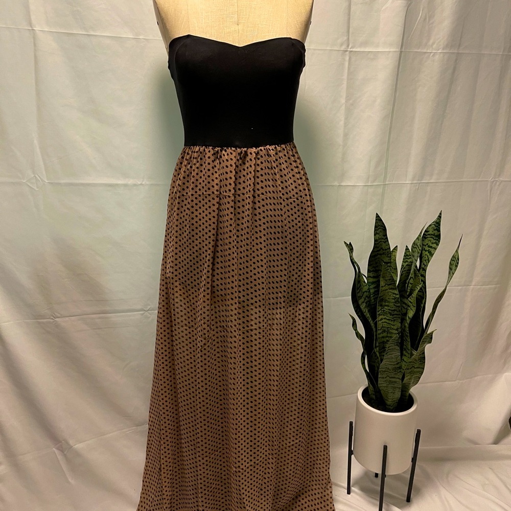 Strapless dress